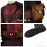 Marvel Deadpool cosplay costume Jumpsuit for man