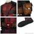 Marvel Deadpool cosplay costume Jumpsuit for man