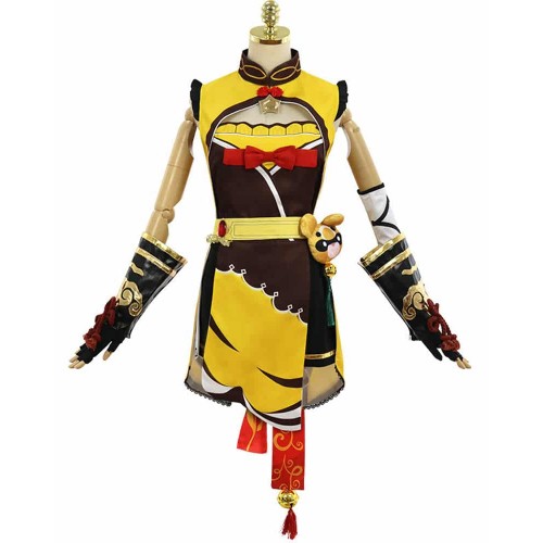 Genshin Impact Xiangling Cosplay Costume