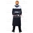 Allen Walker Costume For D Gray Man Cosplay Black White Uniform