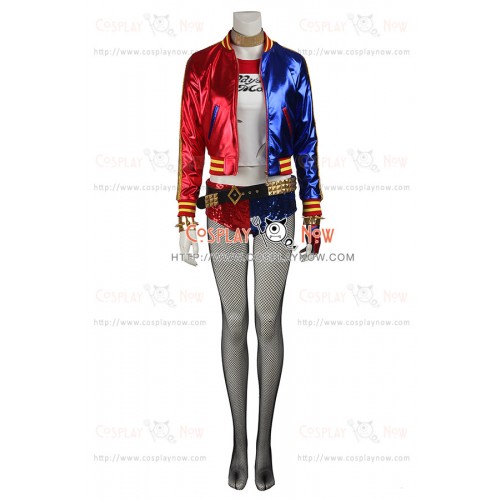 Harley Quinn For Suicide Squad Cosplay Uniform New