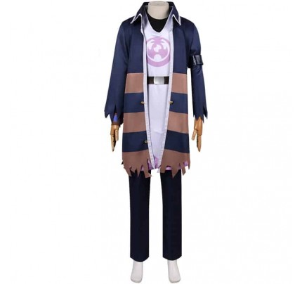 Pokemon Legends: Arceus Subway Boss Ingo Cosplay Costume