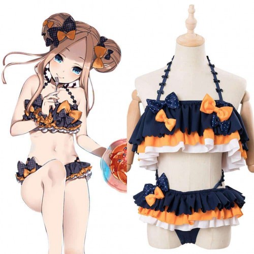 Fate Grand Order Anime FGO Fate Go Abigail Williams Cosplay Costume Girls Swim