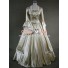 Marie Antoinette Victorian Gold Dress Evening Gown