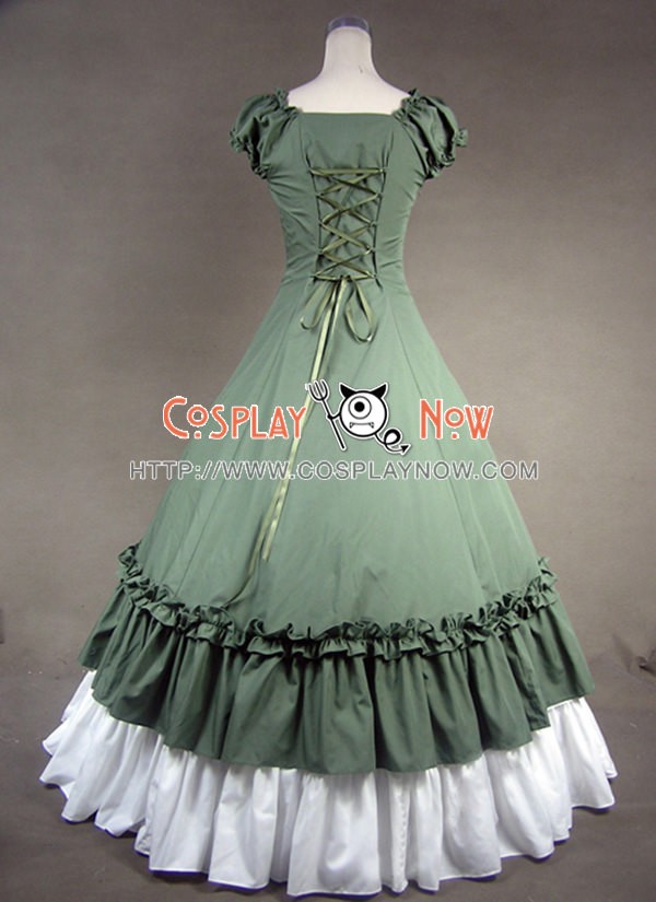 cotton evening gown