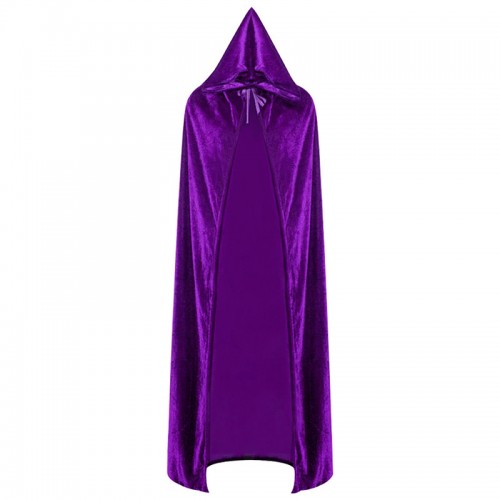 Historical Vintage Cosplay Wizard Grim Reaper Costume Cape Cloak