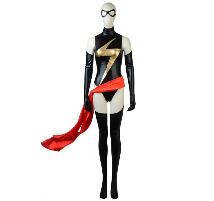 The Avengers Captain Marvel Cosplay Ms Marvel Costume 