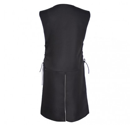 Sleeveless Round Neck Medieval Panel Vest Stage Costume