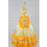 Super Mario Bros Cosplay Princess Daisy Dress Costume