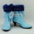 KARNEVAL Cosplay Shoes Kiichi Light Blue Boots