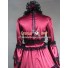 Victorian Lolita Southern Belle Satin Gothic Lolita Dress Red