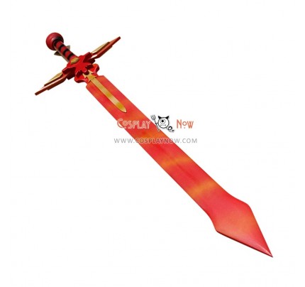 Sword Art Online Kirito Dark Repulsor in Fire Color Cosplay Props