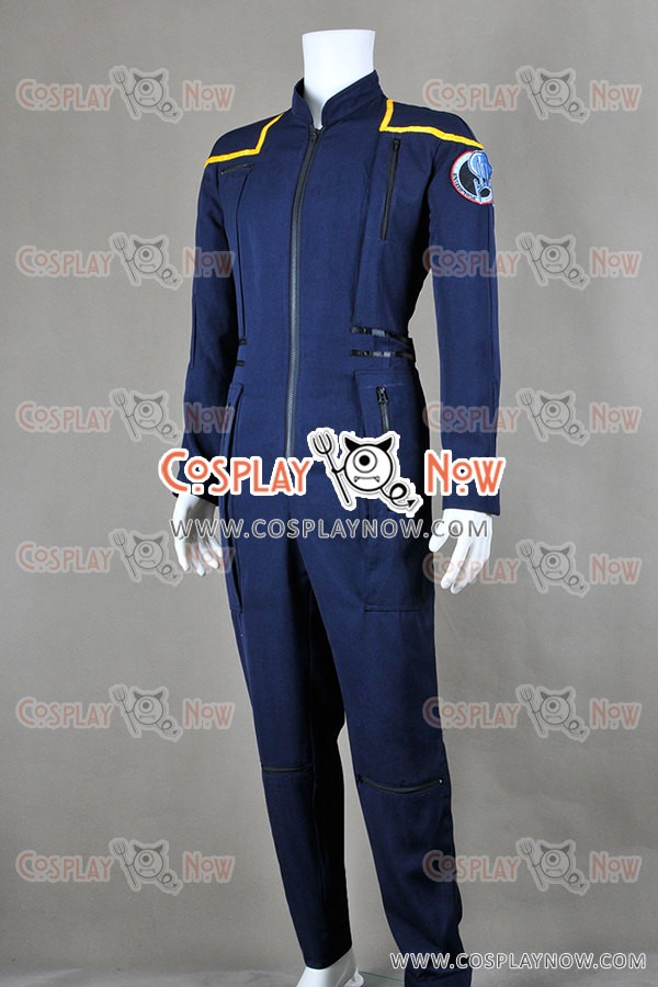 Details about   Star Trek Kirk Enterprise Costume Archer Jumpsuit Uniform Cosplay Suit Outfit 