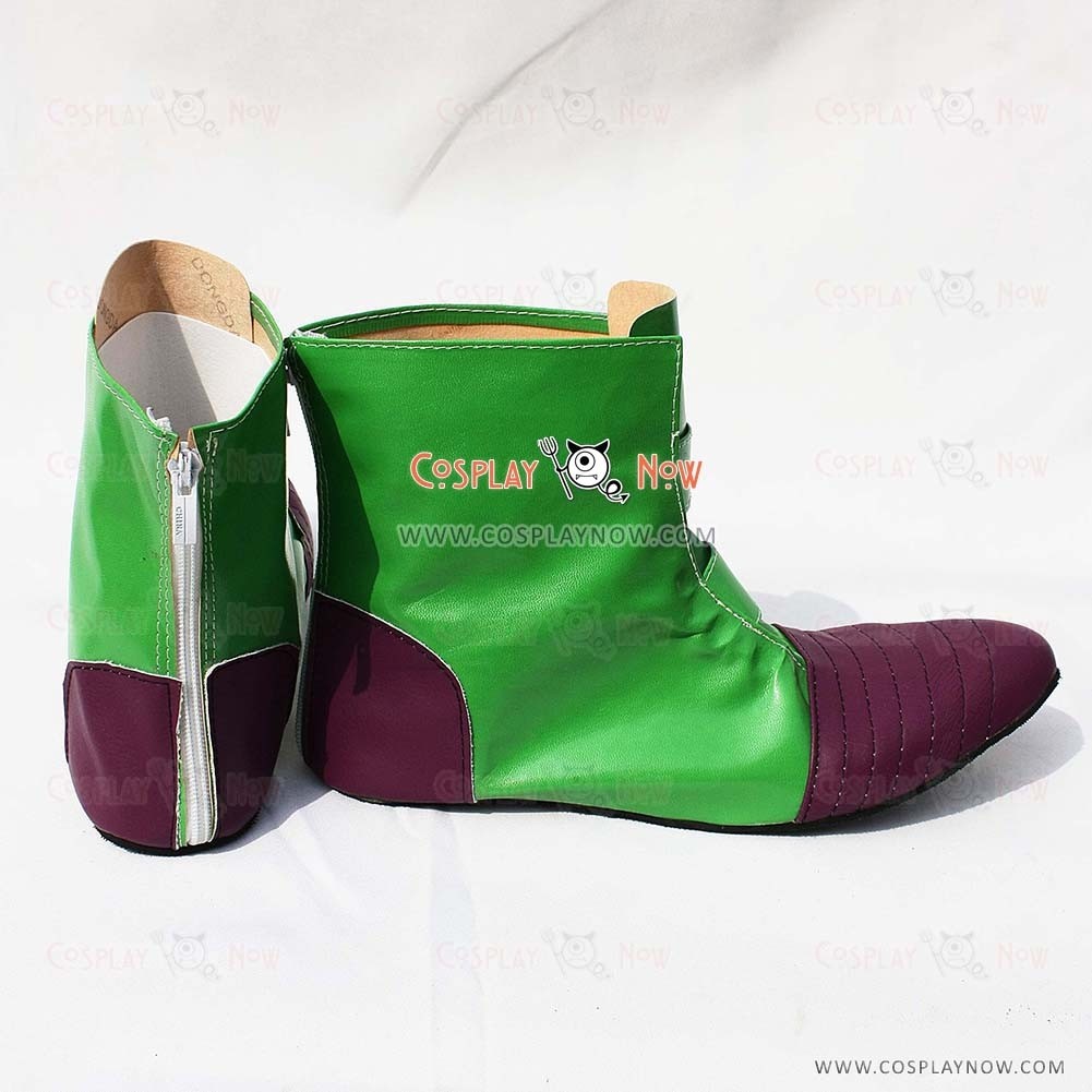Dragon Ball Cosplay Videl Green Cosplay Boots