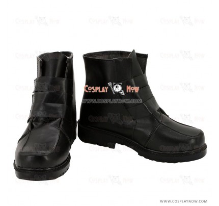 K Project Cosplay Shoes Mikoto Suoh Black Boots