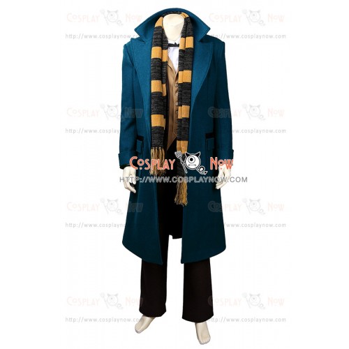 Newt Scamander For Fantastic Beasts and Where to Find Them Cosplay Uniform