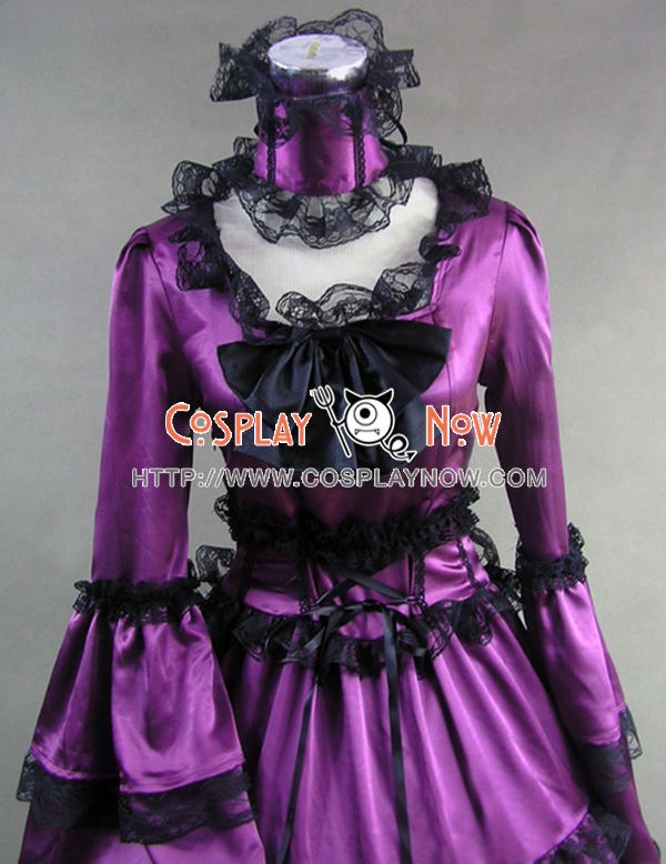 Gothic Satin Dress