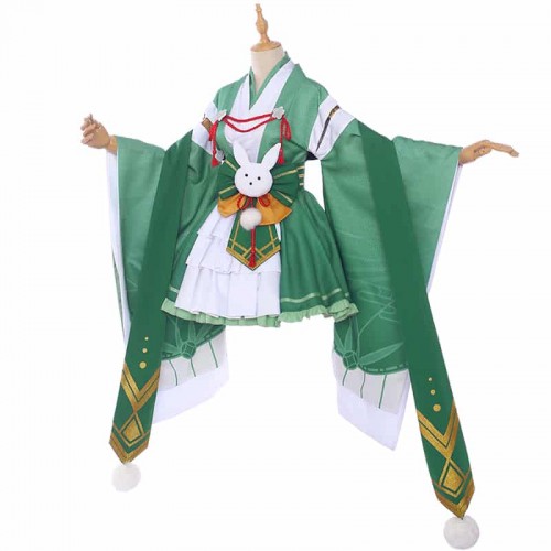 My Hero Academia Boku No Hero Academia Izuku Midoriya Female Kimono Cosplay Costume