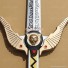 Power Rangers Lost Galaxy Quasar Saber wildcat-emblem PVC Cosplay Props