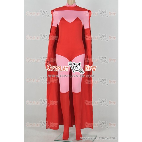 X-Men Scarlet Witch Wanda Maximoff Cosplay Costume