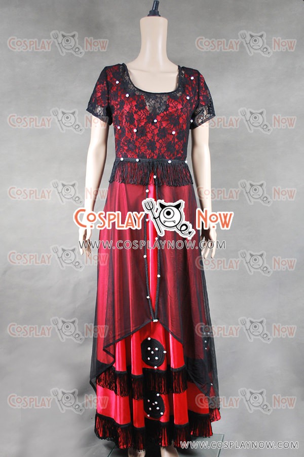 rose from titanic red dress
