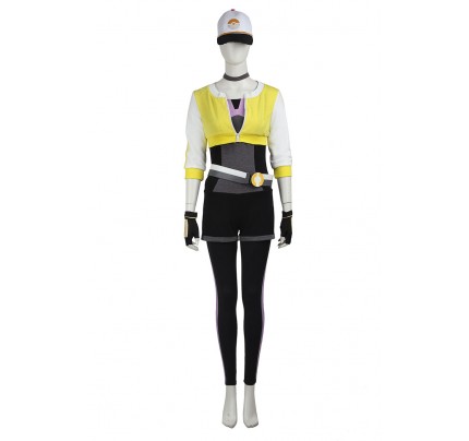 Pokemon GO Cosplay Female Yellow Uniform 