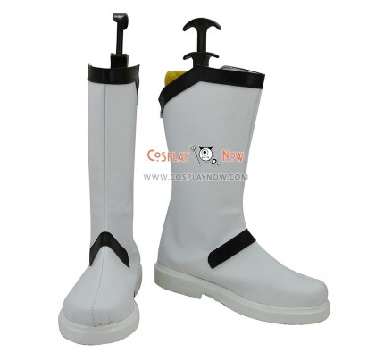 Touhou Project Cosplay Shoes Rinnosuke Morichika White & Black Boots