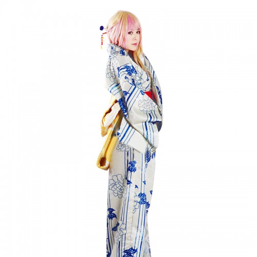 Macross Frontier Cosplay Sheryl Nome Costume Kimono