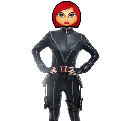 Natasha Romanoff Black Widow Costume For The Avengers 1 Cosplay