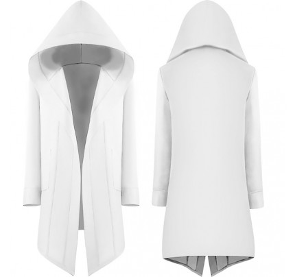 Historical Medieval Medium Long Cape Wizard Cloak Hoodie