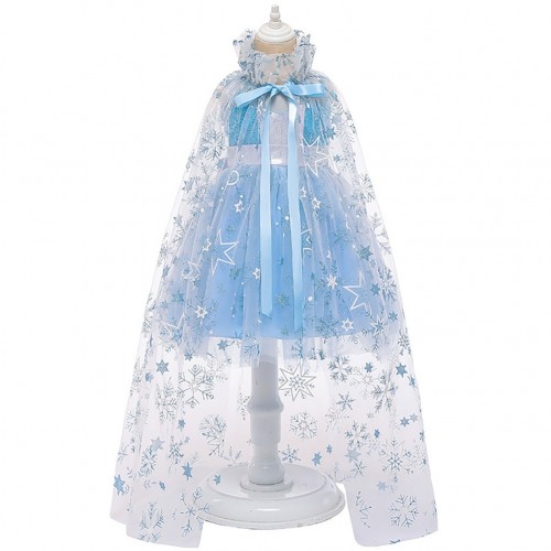 Snow White Cosplay Princess Costume Girl Dress Outfit for Children