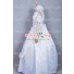 Alice In Wonderland Cosplay White Queen Costume