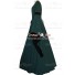 Carnival Renaissance Medieval Johanna Dark Green-Black Lolita Dress Robe