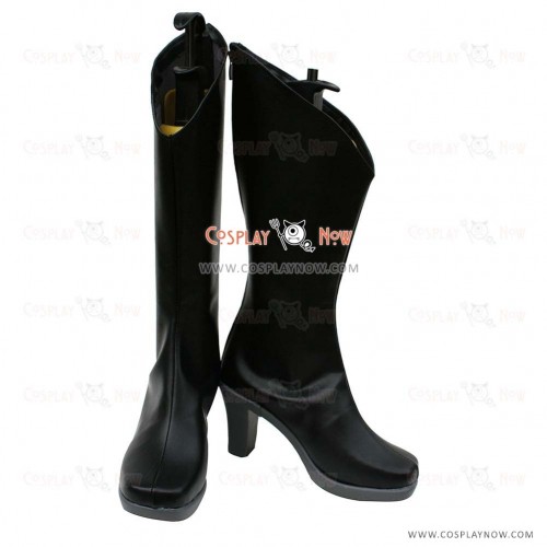 Unlight Cosplay Shoes Arlequin Stacia Black Boots