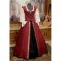 Medieval Renaissance Style Square Neck Dress