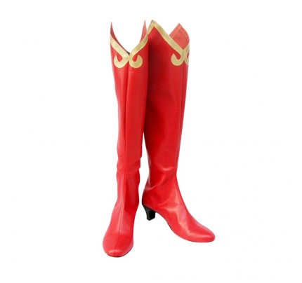 Ace Attorney Cosplay Shoes Rika Tachimi Boots