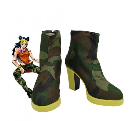 JoJo's Bizarre Adventure Jolyne Cujoh Cosplay Shoes