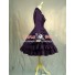 Victorian Lolita Reenactment Stage Steampunk Coat Gothic Lolita Dress Purple