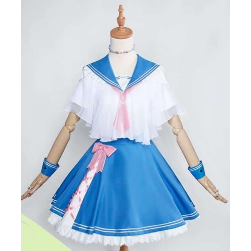 My Hero Academia Boku No Hiro Akademia Tsuyu Asui Froppy Sailor Cosplay Costume