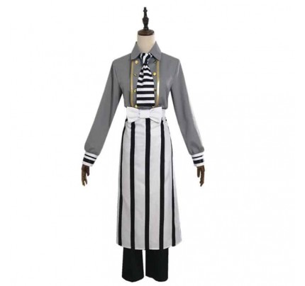 Demon Slayer: Kimetsu No Yaiba Obanai Iguro Cafe Cosplay Costume