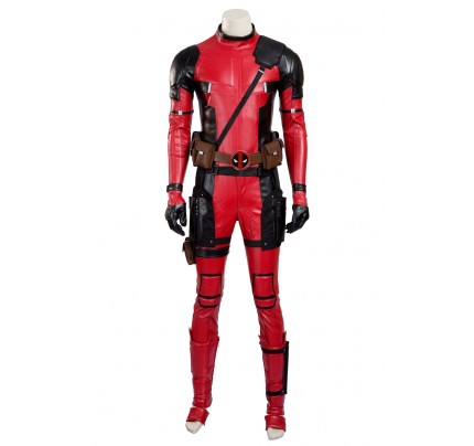 Wade Wilson Costume For Deadpool Cosplay Uniform