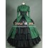 Victorian Lolita Steampunk Corset Gothic Lolita Dress Olive