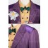 Batman Arkham Knight The Joker Cosplay Costume Purple