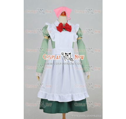 Hetalia: Axis Powers Hungary Maid Dress Cosplay Costume