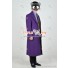 Batman Cosplay The Joker Costume Purple Trench Coat