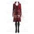 Wanda Maximoff Scarlet Witch Costume For Captain America Civil War Cosplay