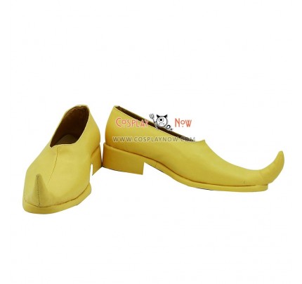 Magi Kouen Ren Yellow Cosplay Shoes