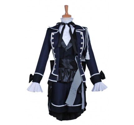 Earl Ciel Phantomhive Costume For Black Butler Kuroshitsuji Cosplay