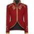 Historical Cosplay Royal Prince Costume Gold Embroidery Suit Jacket Coat