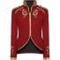 Historical Cosplay Royal Prince Costume Gold Embroidery Suit Jacket Coat